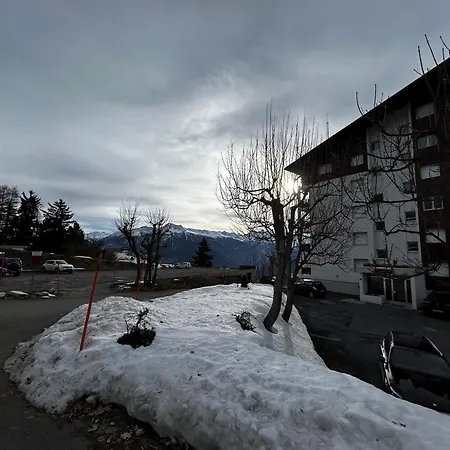 Appart, Avec Parking A Quelques Minutes Du Depart Des Telecabines Crans-Montana